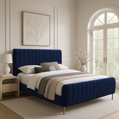 Upholstered Platform Bed