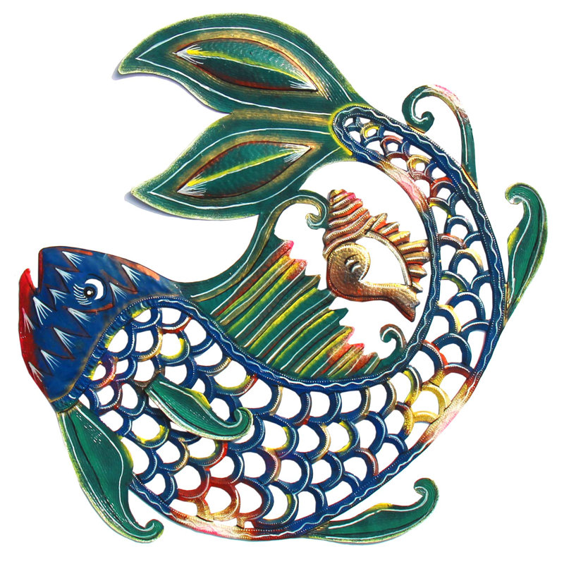 Décoration murale «Fish and Shell»