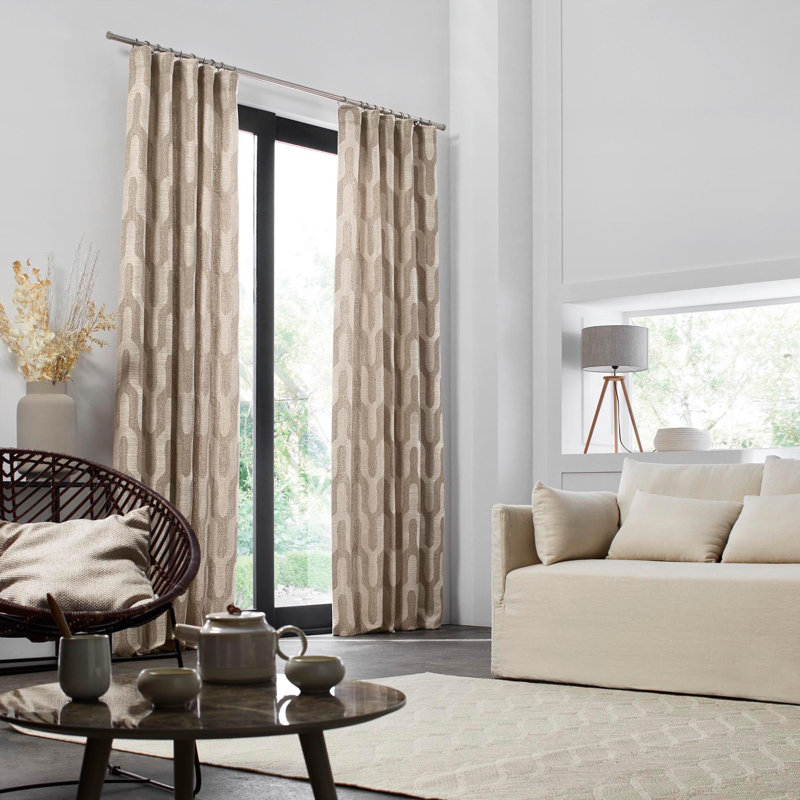 Room Darkening Curtain Single Panel, 137 x 350cm