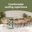 7 Piece Garden Dining Set Poly Rattan-1832395496