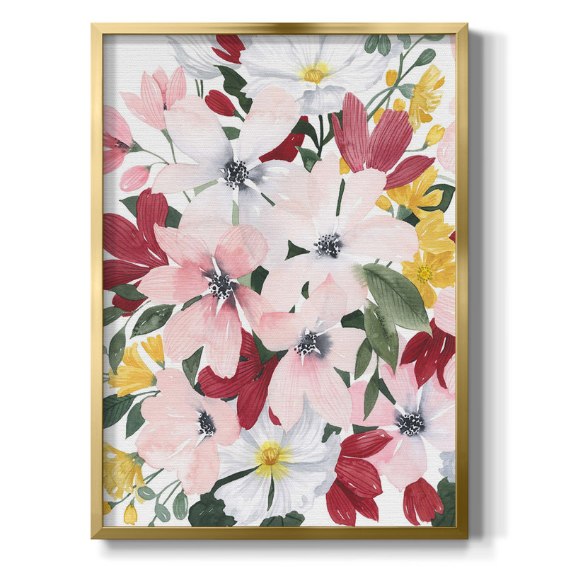 Marbrure xiv, Non, Toile avec cadre doré