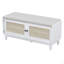 Banc d'entrée en rotin avec rangement Boho-1382688027