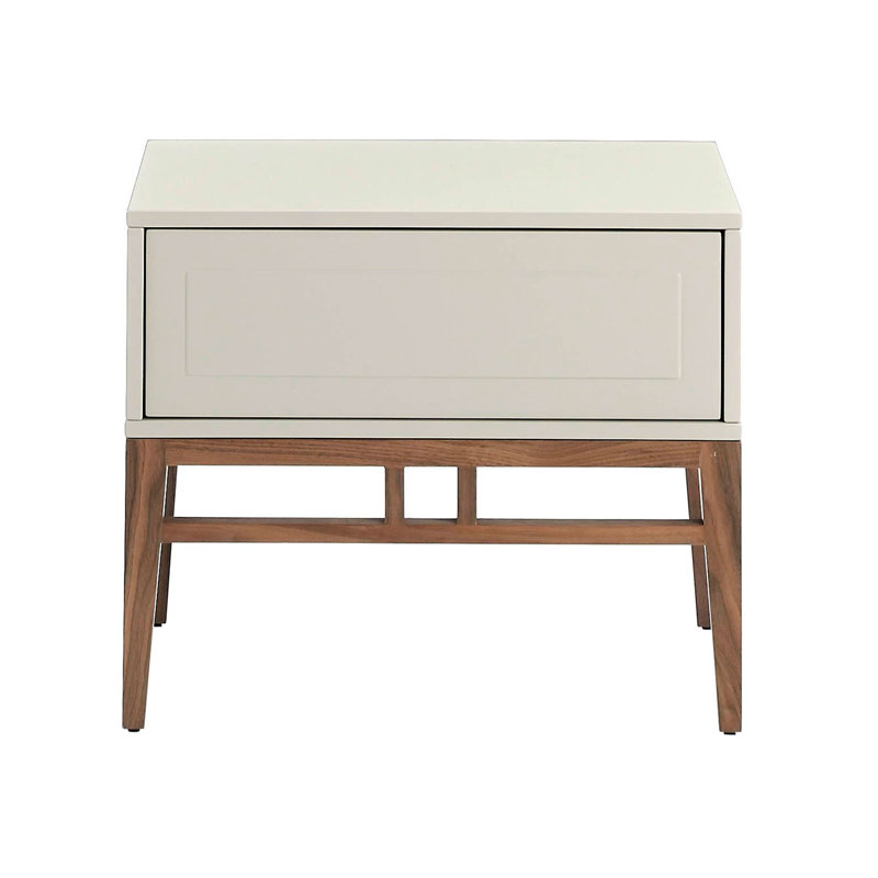 60cm W Manufactured Wood Bedside Table