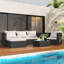5-Person Seating Group with Cafe Table-158515526-158683446