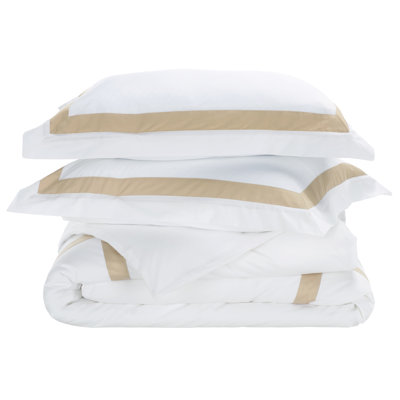 Bold Border Hotel Duvet Cover 3 Piece