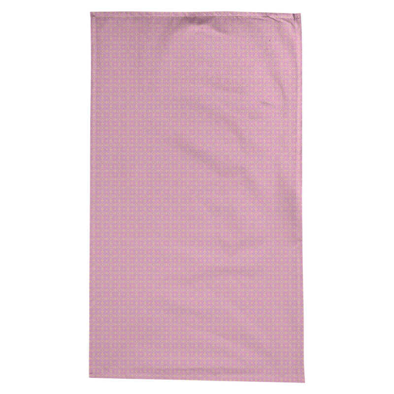 Nappe à motif napperon Avicia, Rose / Jaune