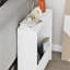 Beeler Modern Slim Compact Side Table-30736060