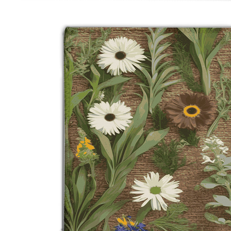 Tapis d'intérieur et d'extérieur brun Nature, Rectangulaire 8 pi x 10 pi