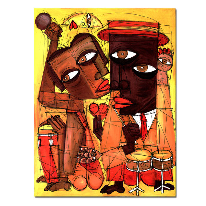 « the flavor of color », reproduction d’art sur toile, H 19 po x l 14 po x P 2 po