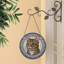 Panneau de vitrail Tabby Cat-703759617