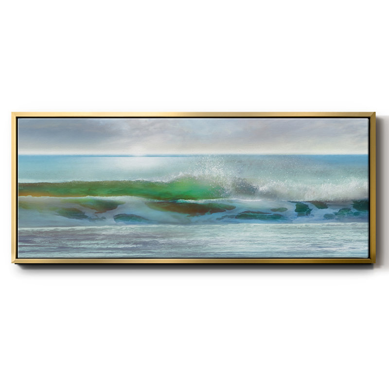 Shining- Framed Canvas, 24" H x 60" W