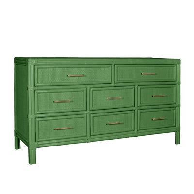 Commode double 8 tiroirs Aruba