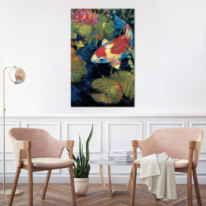 Asian Serenity II by Leif Ostlund - Wrapped Canvas Painting, 101.6 cm H x 66.04 cm W x 3.175 cm D