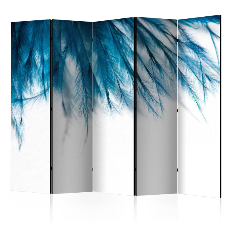 Meranda Solid Wood Folding Room Divider, 5