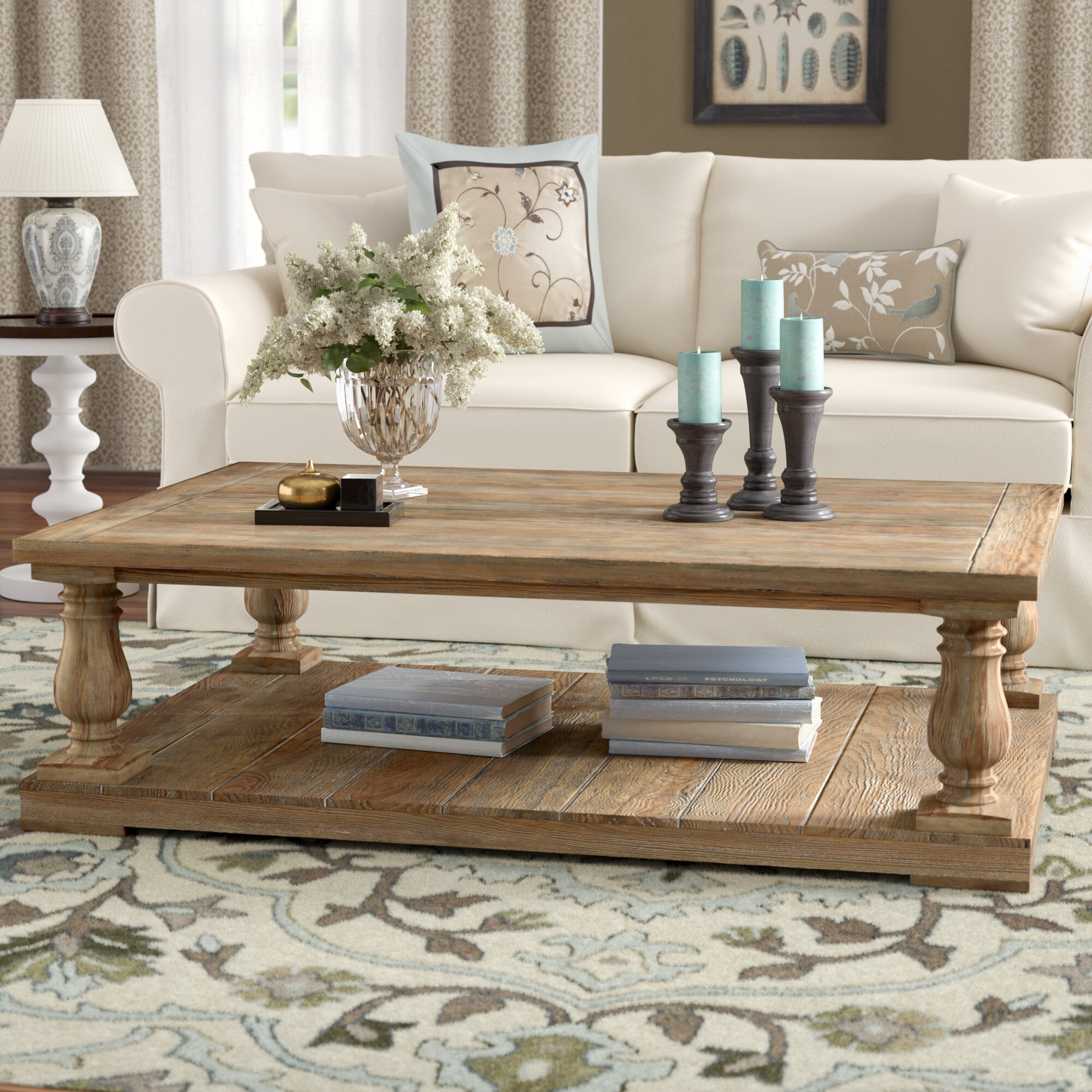 Wayfair living room store coffee tables