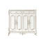 Banc de rangement blanc en bois manufacturé
