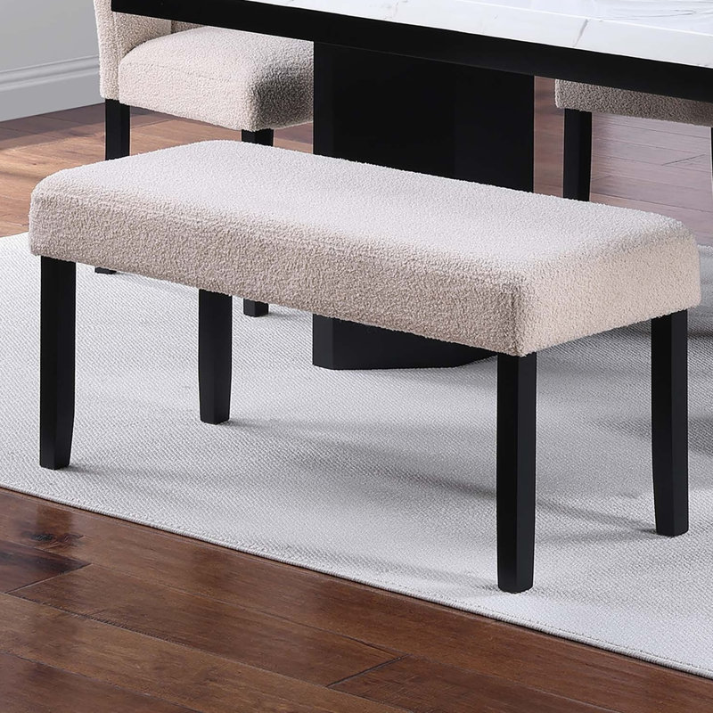 Banc de salle à manger rembourré Cialan