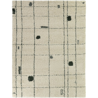 Hargraves Beige/Green Scandinavian Modern Area Rug