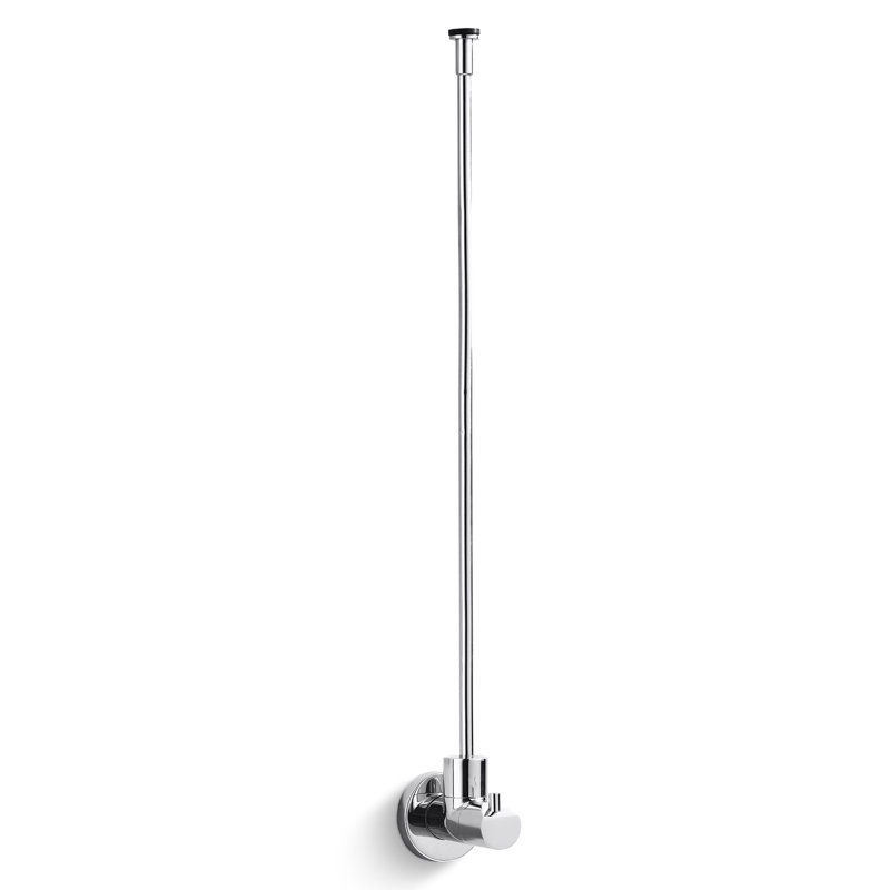 Modern Toilet Supply Valve, Polished Chrome
