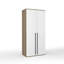 Jazmane 2 Door Manufactured Wood Wardrobe