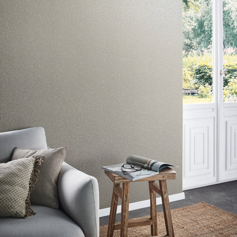 Eclectic 33cm x 70cm Wallpaper Roll, Beige