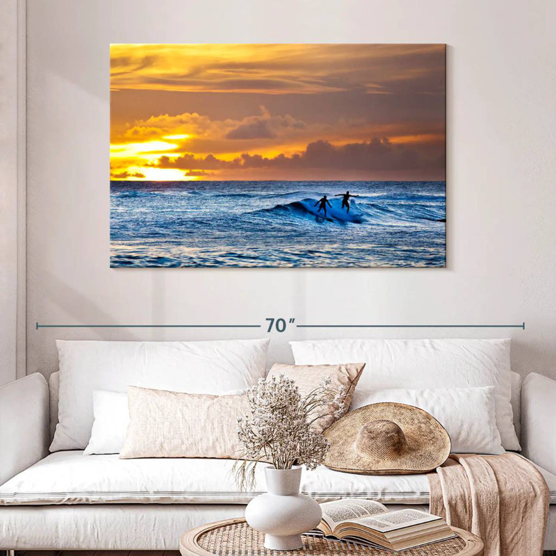 Alvord Poipu Beach Surfer, H 32 po x l 48 po