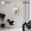 Décoration murale «Peach Spikes Shadowbox» par Notoriart, cadre blond, 21 x 31-259098833-259098839