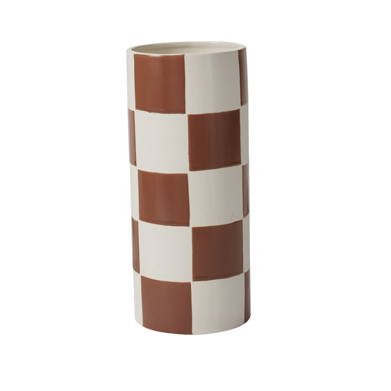 Vase de table Cleveland, Terre cuite, H 12 po x l 5 po x P 5 po