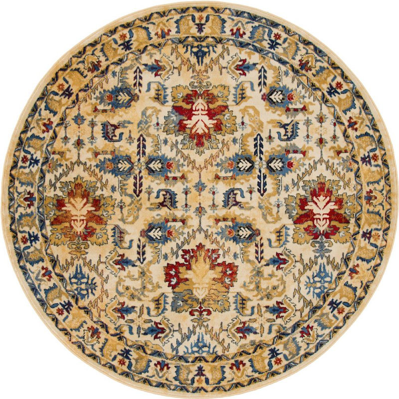 Regal Oriental Indoor Rug, Round 5'