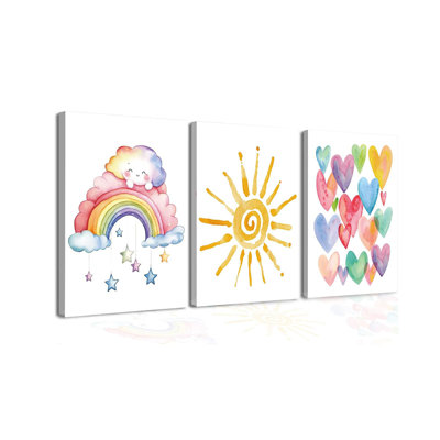 3 Piece Wrapped Canvas Print