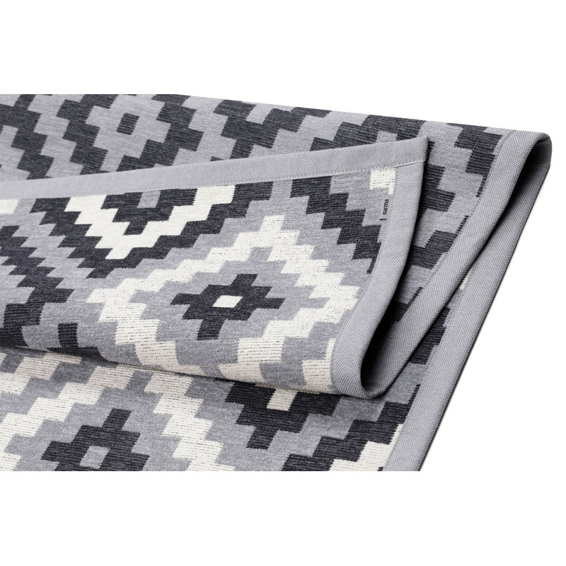 Geometric Hand Woven Area Rug, Rectangle 140 x 200cm