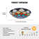2-Light Dimmable Halogen Flush Mount