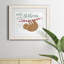 Merry Slothmas - Reproduction d'art graphique sur papier encadré-1948543475-1948543470-1897932143