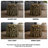 Leopard Round Ottoman With Storage, Acacia Wood Frame Small Coffee Table & Hidden Storage For Living Room Fully Assembled