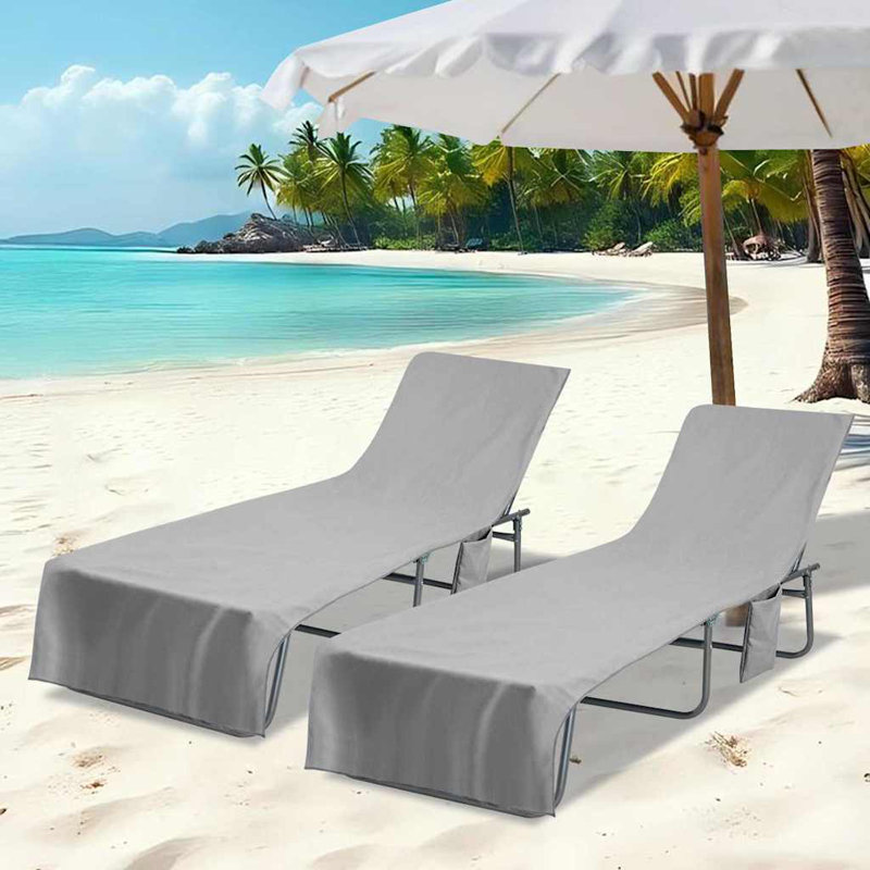 Beach Towel, Dark Grey