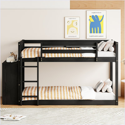 Bunk Bed With 4 Drawers And 3 Shelves