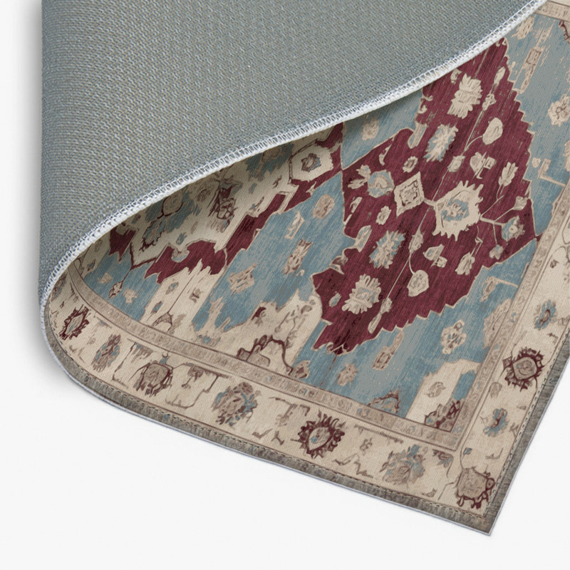 Tapis d'intérieur et d'extérieur surteint beige, Rectangulaire 2 pi x 3 pi