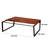 Solid Wood Top Single Coffee Table