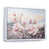 Cadre flottant blanc