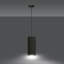 Ealidh 1 - Light Steel Cylinder Pendant-586241472