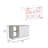 Kitchen Island, Four Open Shelves, Two Cabinets-1481017554