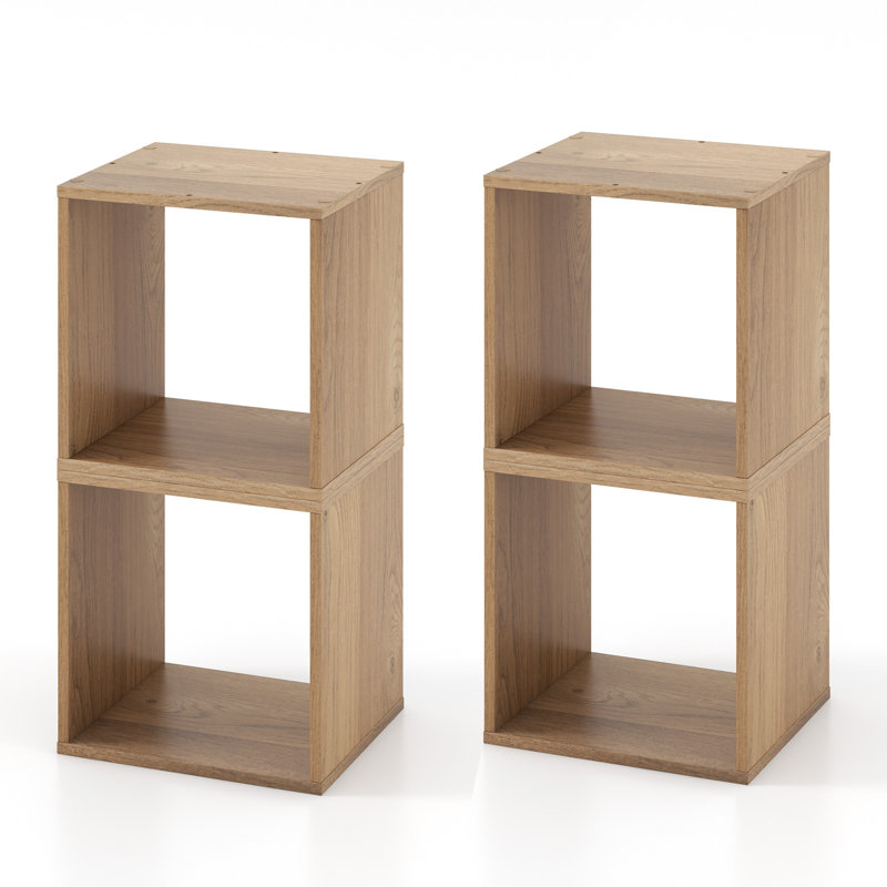Myliyah 38cm H x 38cm W Standard Bookcase