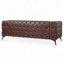 Canapé 3 places à coussin carré amovible de 84,06 po de largeur-979029404