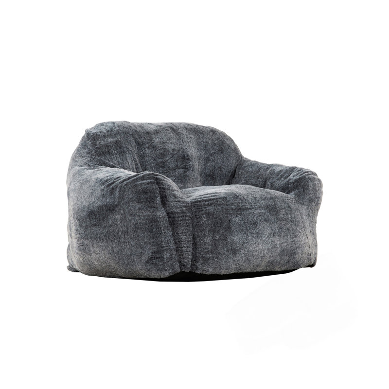 Memory Foam Bean Bag With Armrest