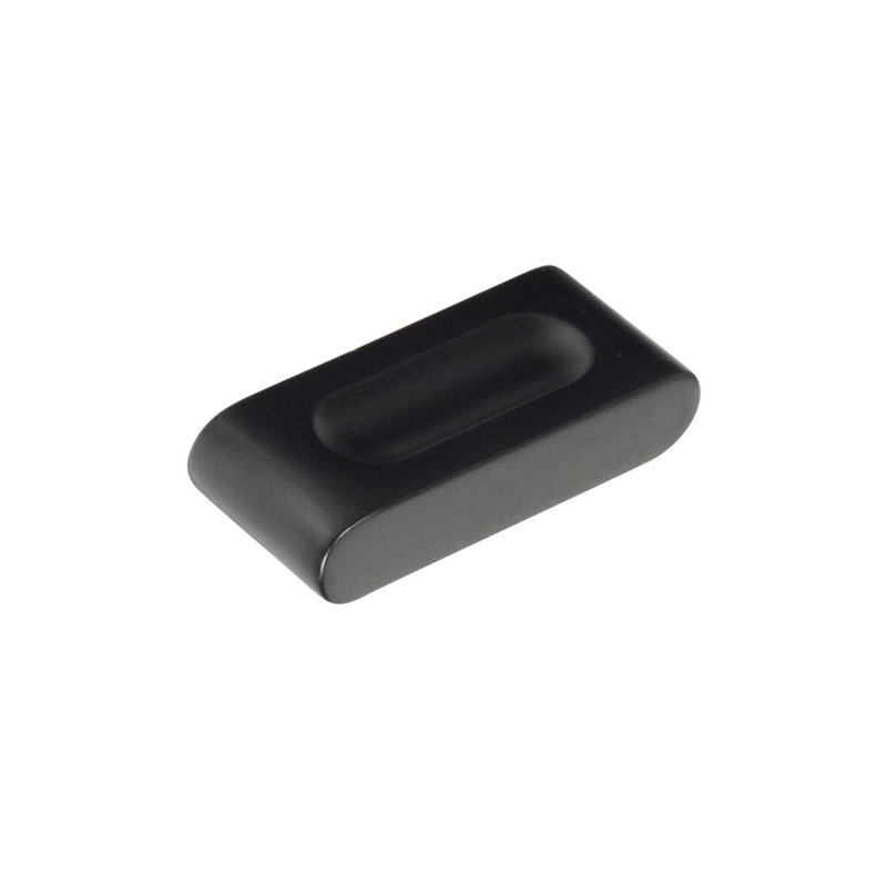 Quantum Collection 1-1/4 In. Tab Pull, Black