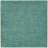 Mullican Sandy Solid Blue/Green Easy Care Indoor/Outdoor Area Rug-294622651