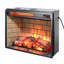 Foyer encastré à infrarouge à quartz - version bûche de bois de 23 po avec conception en brique. Puissance calorifique de 1500W. 5000 / H. Flamme réaliste. 4 options de luminosité. Approuvé UL. Caractéristiques doubles. Écoénergétique.