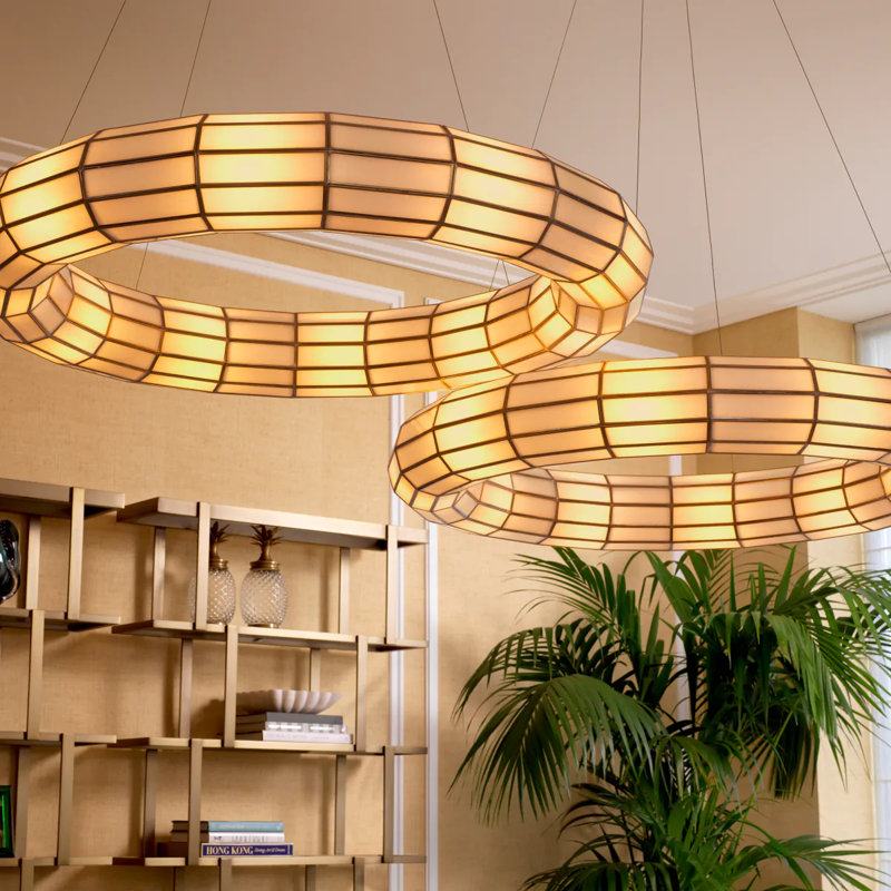 Ronco 10 - Light Metal Chandelier