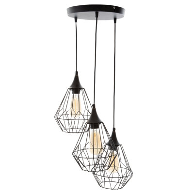Chenut 3 - Light Black Pendant