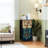 4 Drawer Dresser for Bedroom, Narrow Chest of Drawers, Wooden Top and Study Iron Frame 18"x37.5"-(WxH)